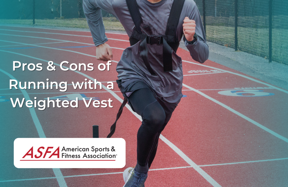 Running with weighted vest results clearance