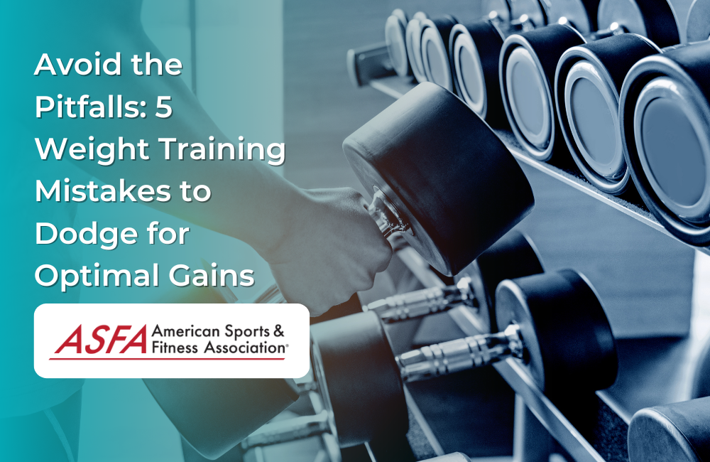 Avoid the Pitfalls: 5 Weight Training Mistakes to Dodge for Optimal Gains