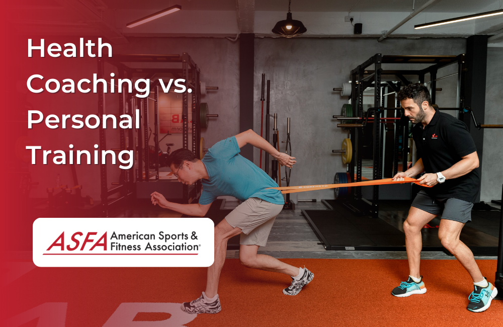 Health Coaching vs. Personal Training – What's the Difference?