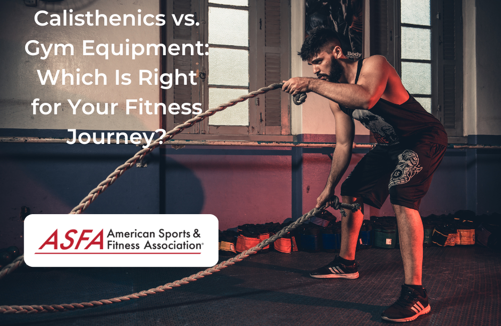 Calisthenics vs. Gym Equipment: Which Is Right for Your Fitness Journey?
