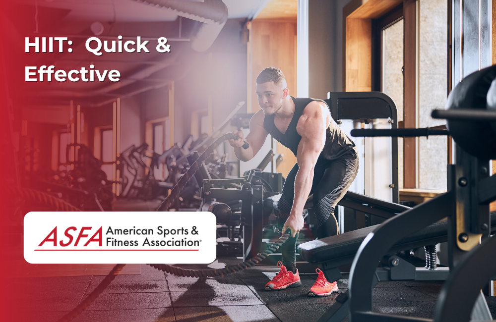 ASFA Fitness Blog: HIIT:  Quick & Effective
