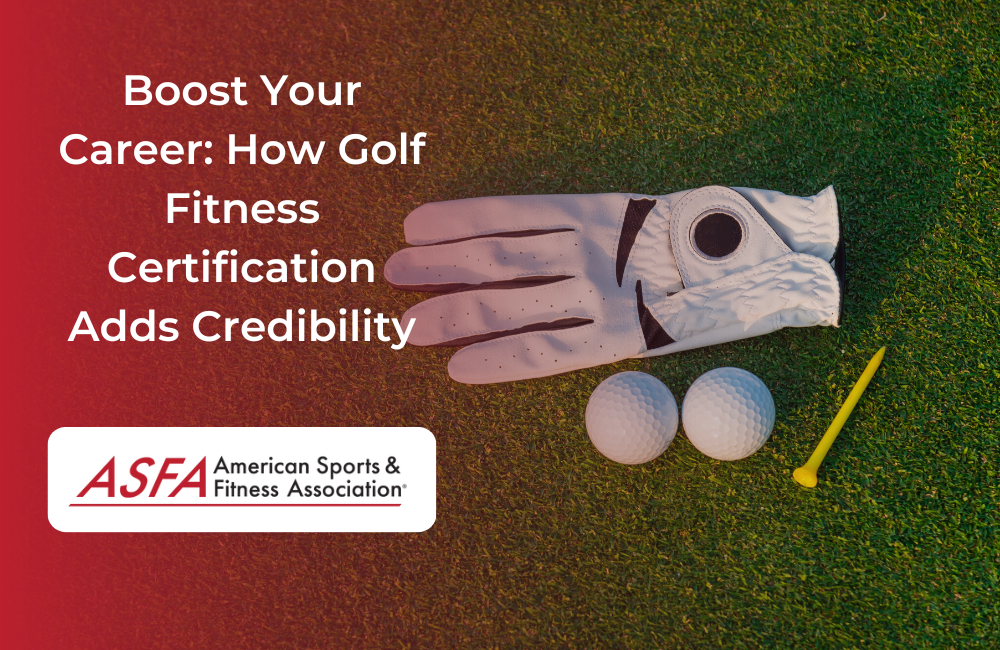How a Golf Fitness Certification Adds Credibility