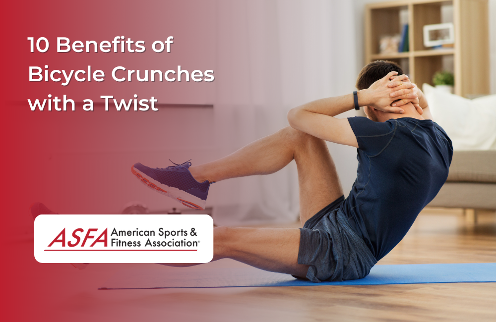 Strengthen Your Abs: The Top 10 Benefits of Bicycle Crunches with a Twist