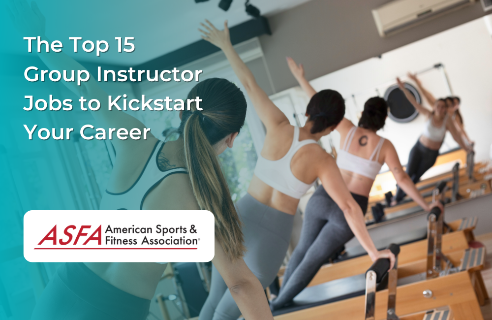 Learn about the different jobs to kickstart your group fitness instructor career.