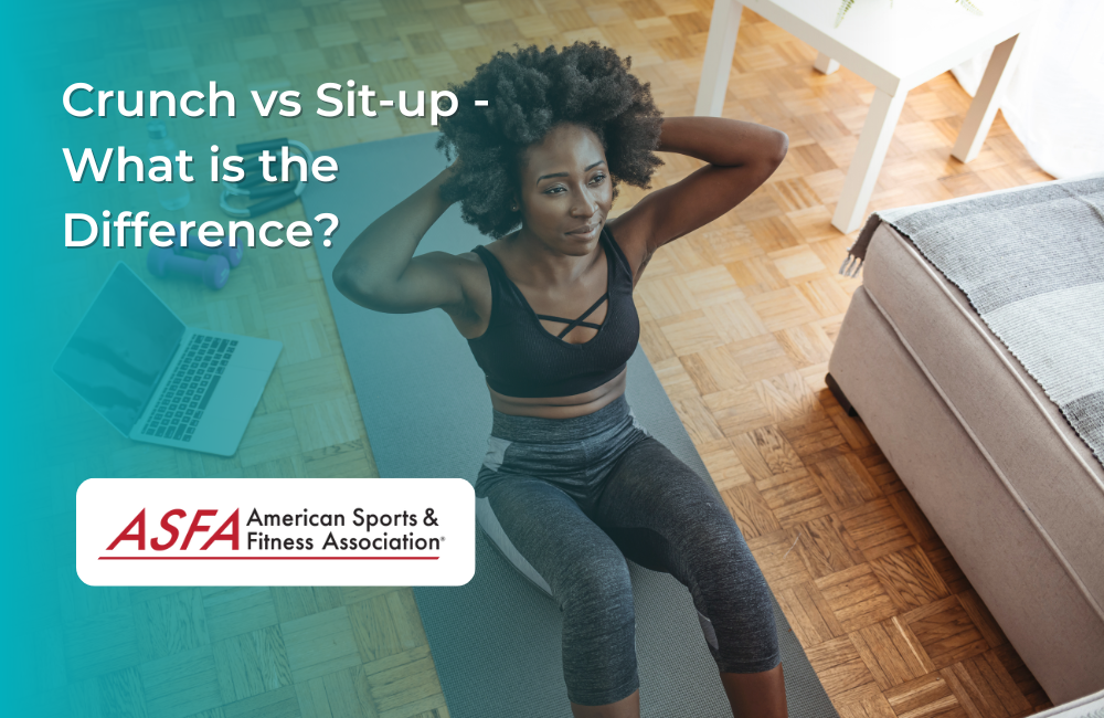 Crunch vs Sit up What is the Difference