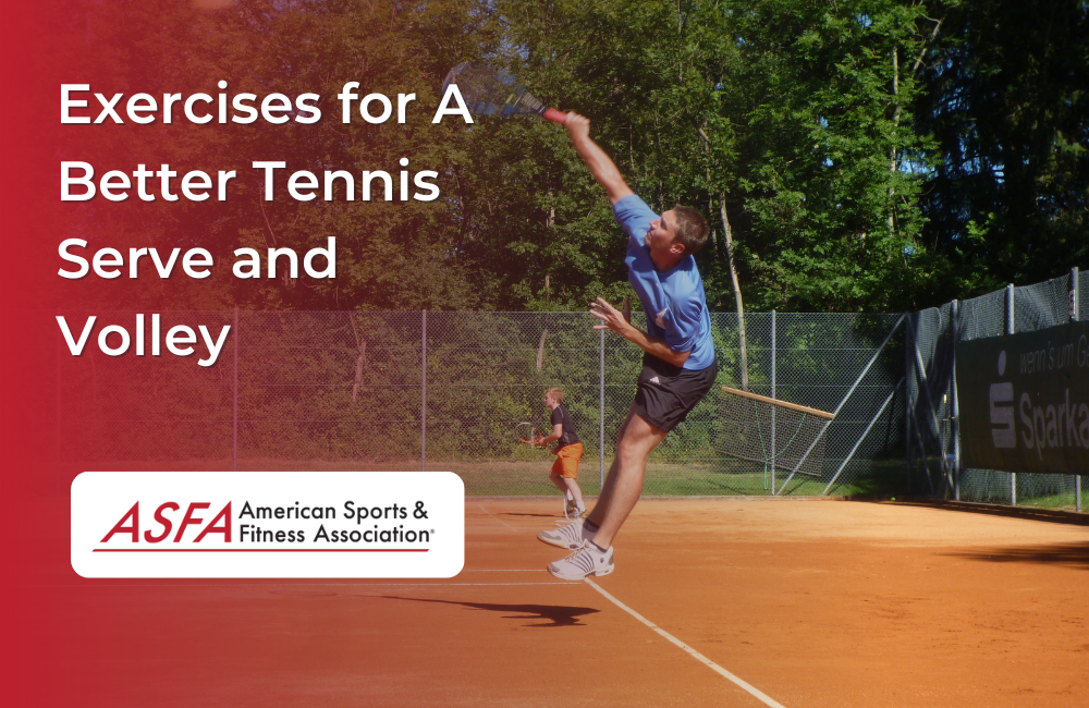 Exercises for A Better Tennis Serve and Volley