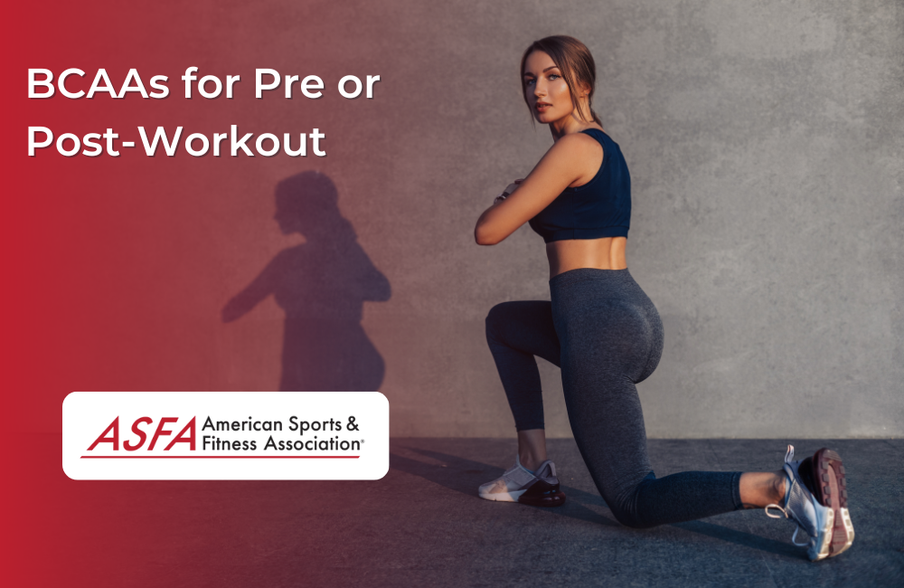 BCAAs for Pre or PostWorkout ASFA