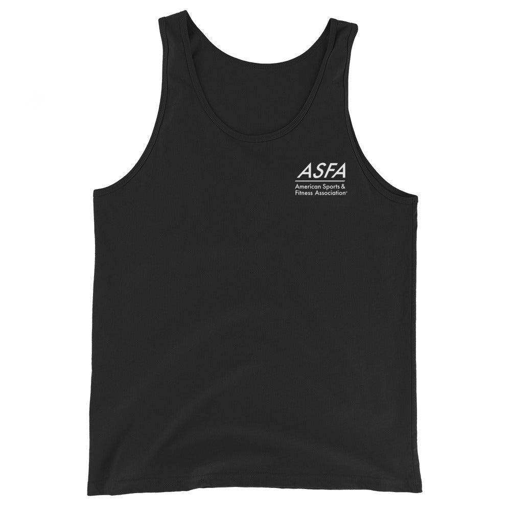 Men's Black Tank Top - ASFA