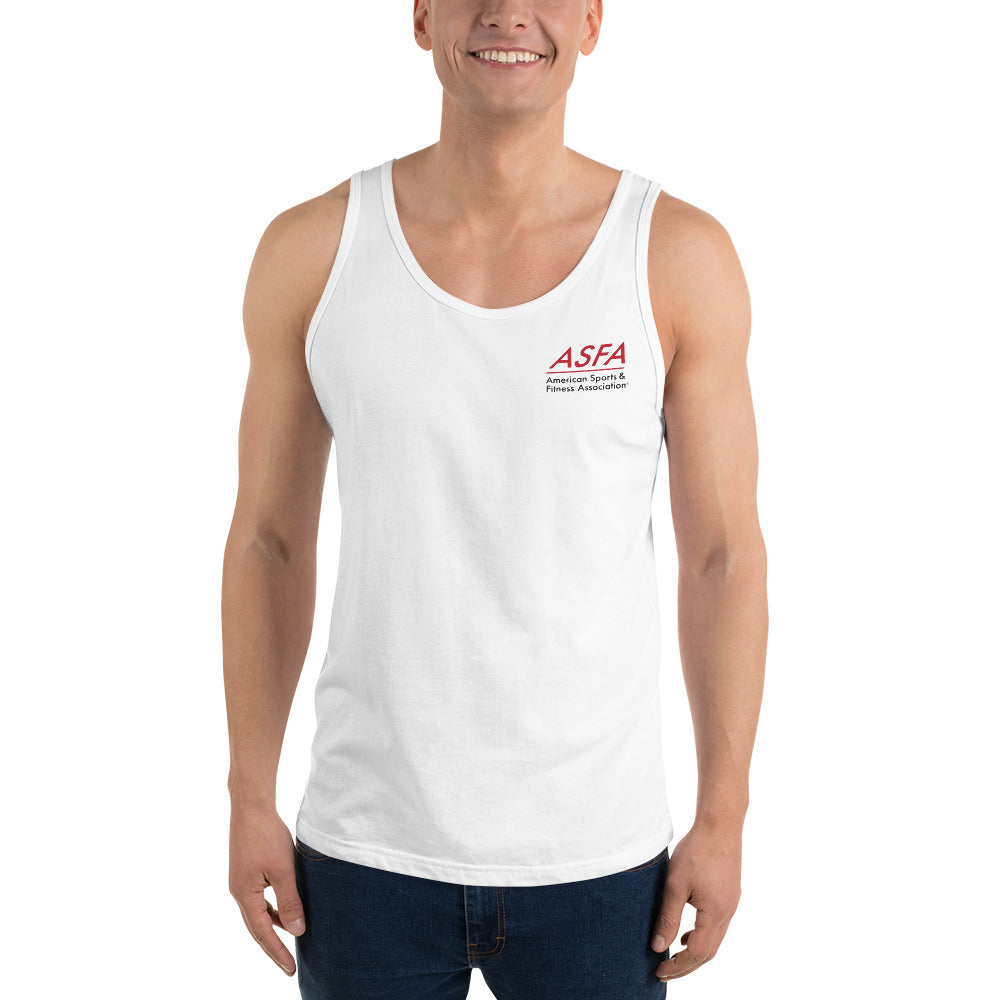 Men's White Tank Top