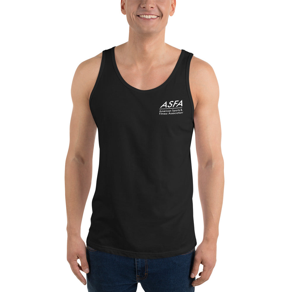 Men's Black Tank Top - ASFA