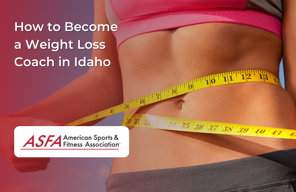 A close-up of a woman's midsection wearing athletic wear, measuring her waist with a yellow tape measure.