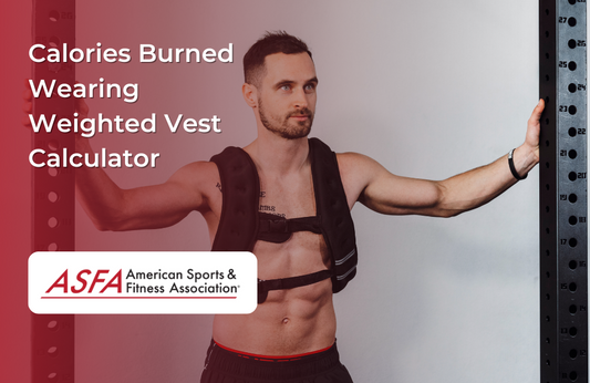 Man posing while wearing a weighted vest