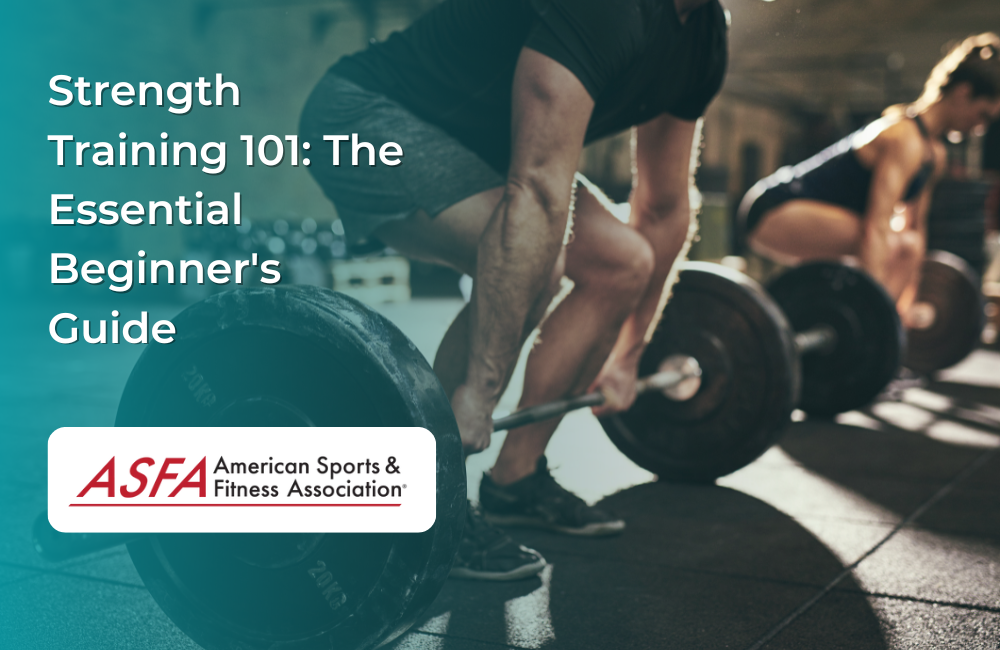 Strength Training 101: The Essential Beginner's Guide – person lifting a barbell in a gym.