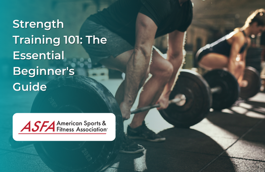 Strength Training 101: The Essential Beginner's Guide – person lifting a barbell in a gym.