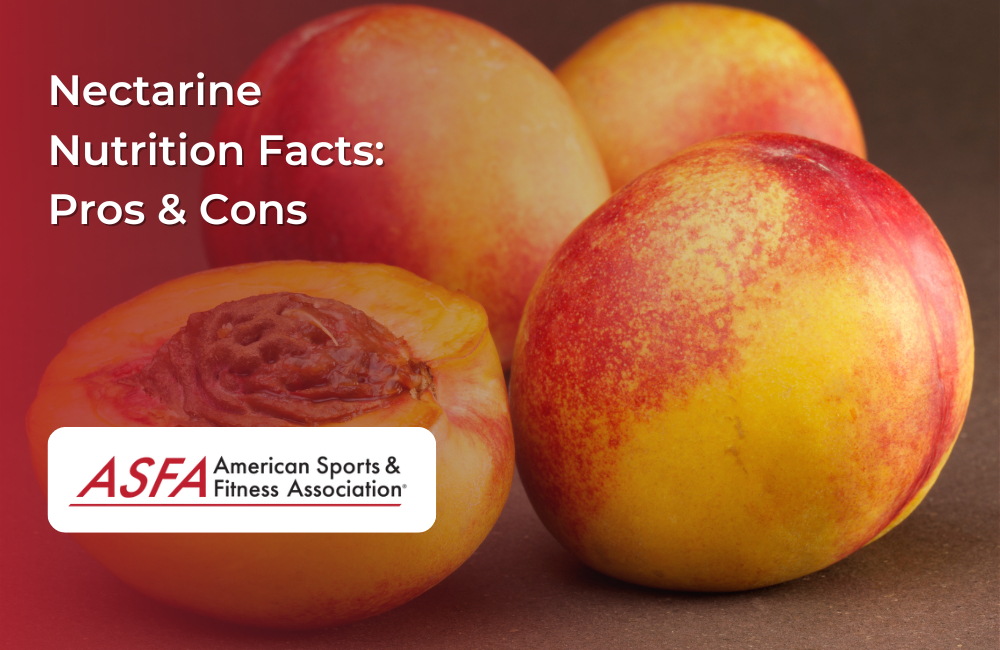 Whole and halved nectarines on a dark background.