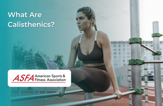 A woman performing a calisthenics exercise on an outdoor bar setup.