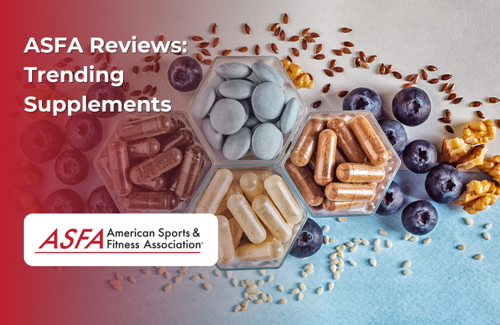 ASFA Fitness Blog: ASFA Reviews: 2020 Trending Supplements