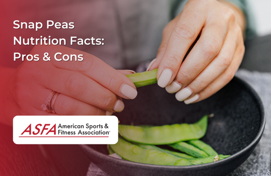 Hands holding fresh snap peas over a black bowl, with a blurred background.