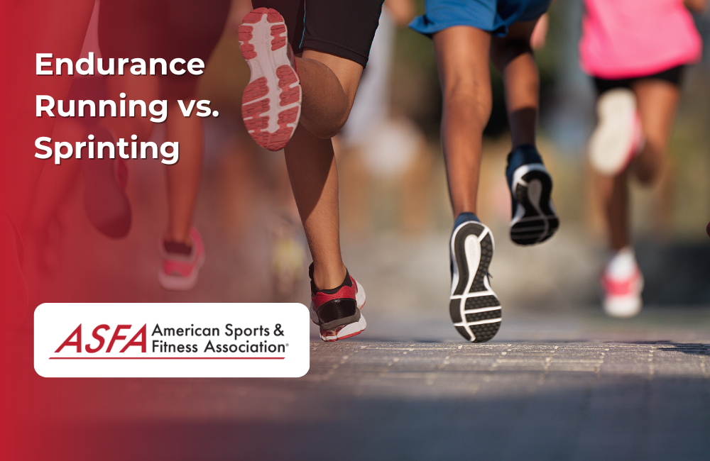 ASFA Fitness Blog: Endurance Running vs. Sprinting