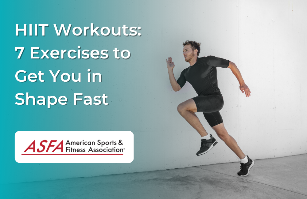 HIIT workout exercises to get you in shape fast
