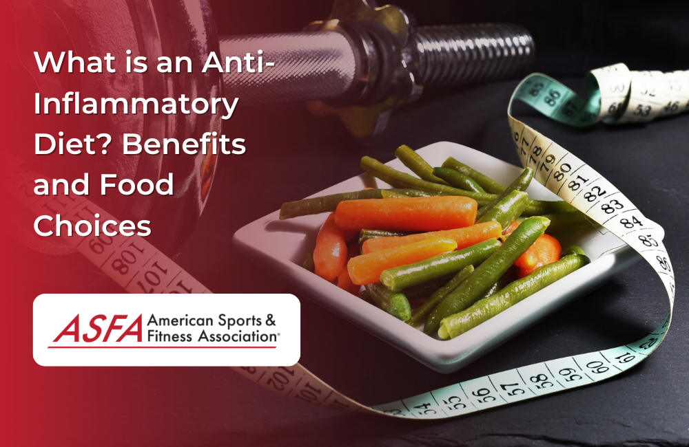 A small plate of green beans and baby carrots next to a dumbbell and measuring tape.