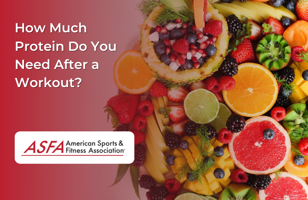 How Much Protein Do You Need After a Workout?