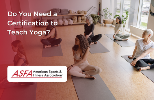 Yoga class exercising indoors