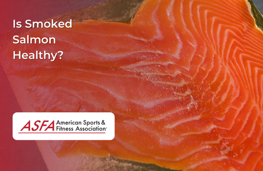 A close-up of vibrant orange smoked salmon with a smooth, glistening texture.