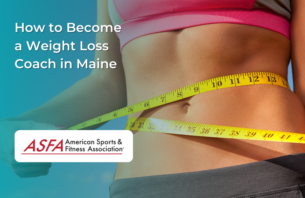 A close-up of a woman's midsection wearing athletic wear, measuring her waist with a yellow tape measure.