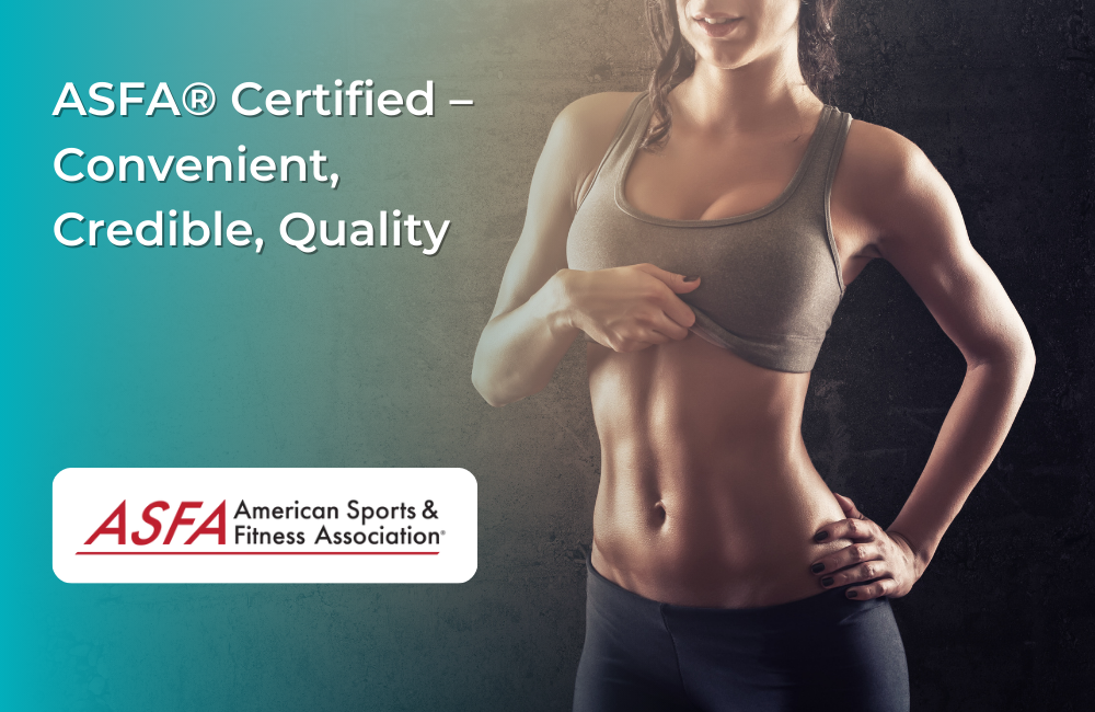ASFA Fitness Blog: ASFA® Certified – Convenient, Credible, Quality