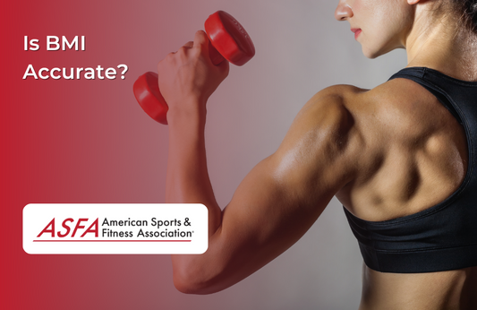 Woman lifting a red dumbbell.
