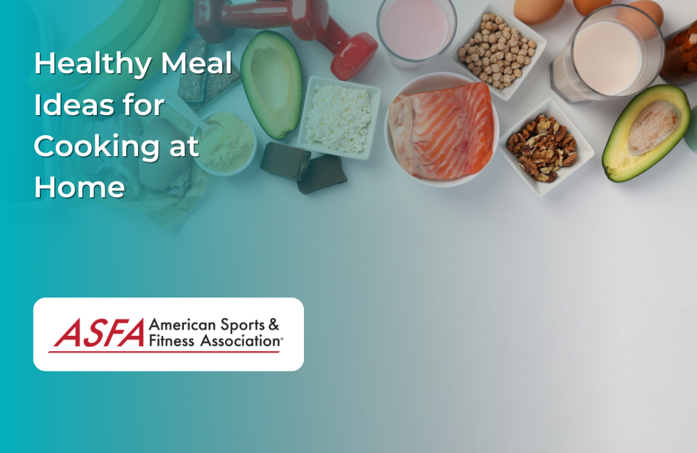 A clean white table with a variety of healthy food items arranged neatly.