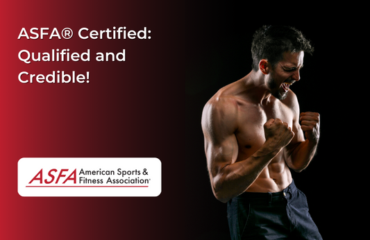 ASFA Fitness Blog: ASFA® Certified:  Qualified and Credible!