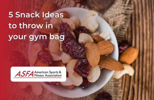 5 Snack Ideas to throw in your gym bag
