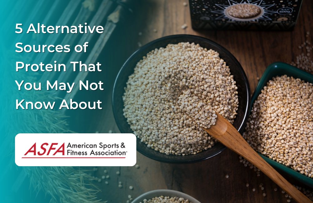 5 Alternative Sources of Protein That You May Not Know About