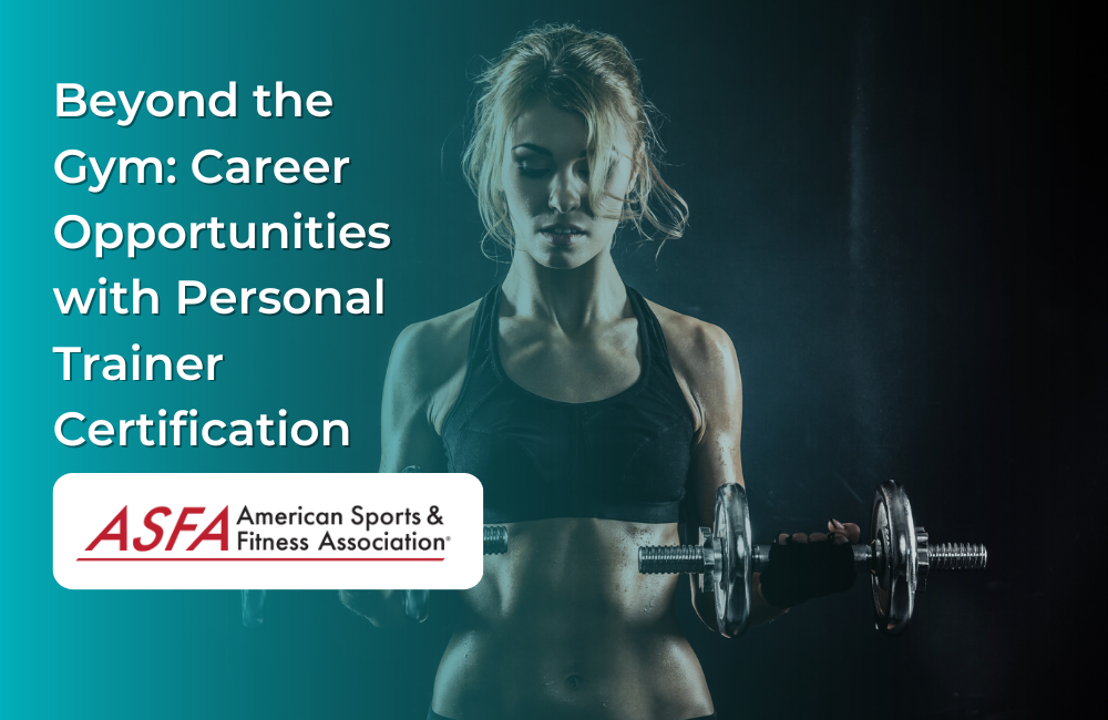 Beyond the Gym: Career Opportunities with Personal Trainer Certification
