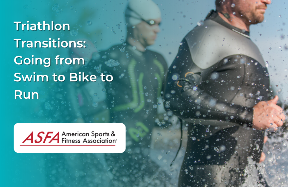 Triathlon Transitions: Going from Swim to Bike to Run
