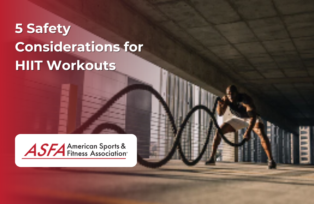 HIIT Workout Safety Considerations