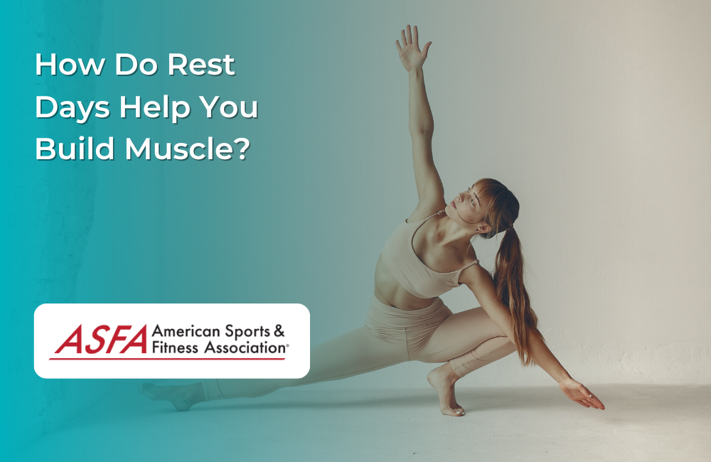 A woman in beige workout clothes doing a side stretch in a minimalistic setting.