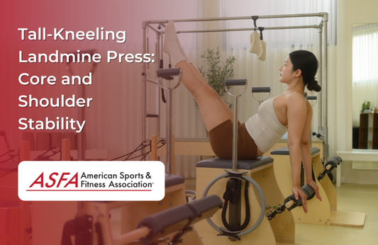 Tall-Kneeling Landmine Press: Core and Shoulder Stability