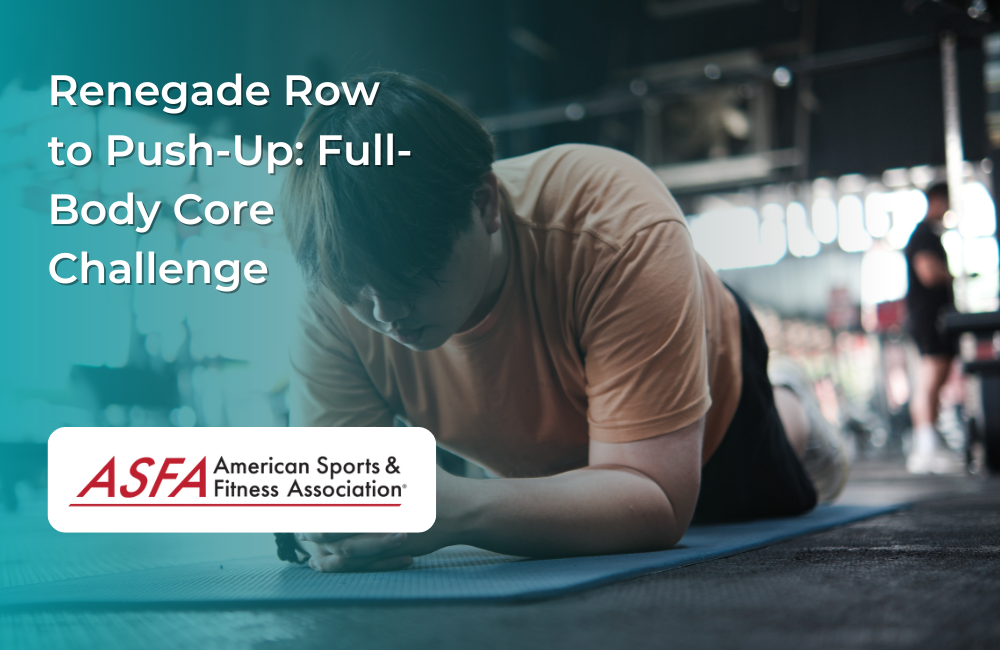 Renegade Row to Push-Up: Full-Body Core Challenge