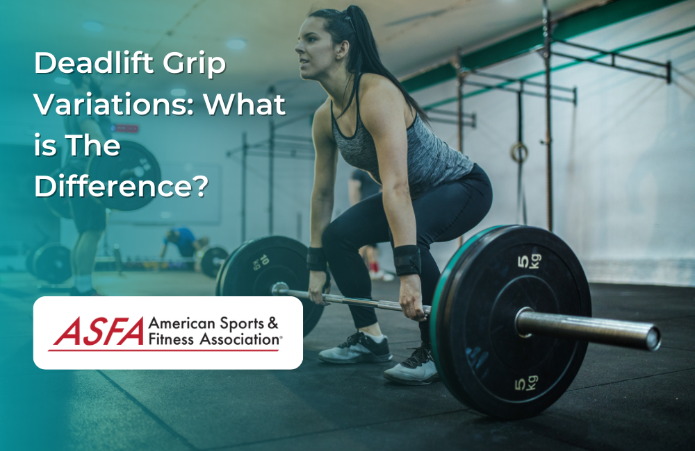 A lady in a gym performing a deadlift.