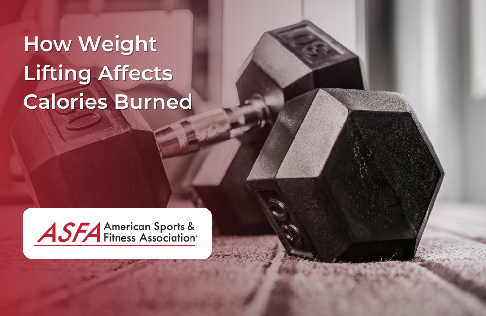 Close-up of dumbbells on a gym floor representing weightlifting exercises.