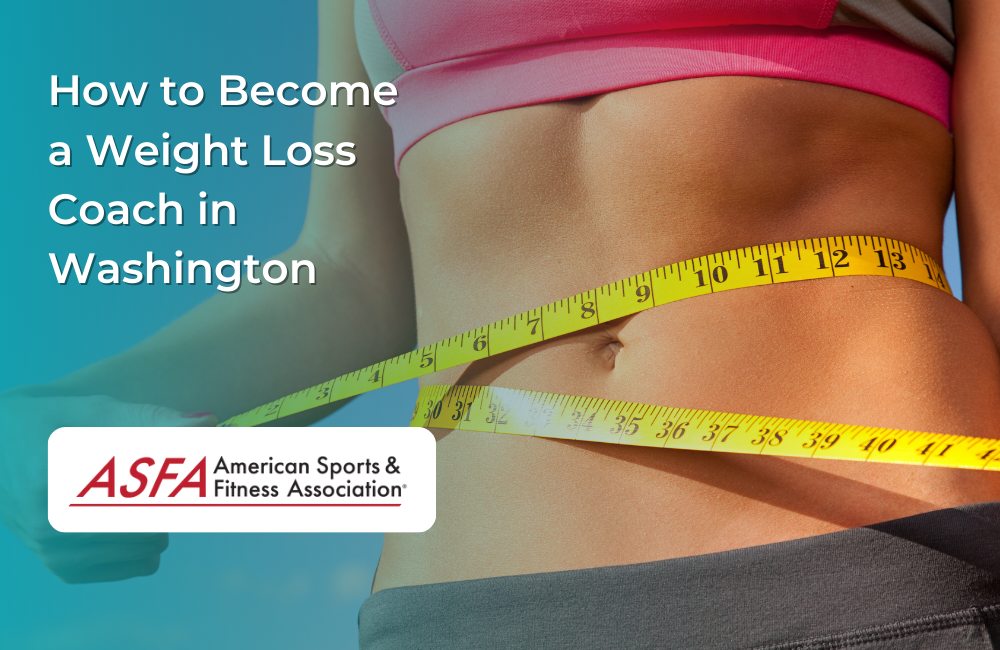 A close-up of a woman's midsection wearing athletic wear, measuring her waist with a yellow tape measure.