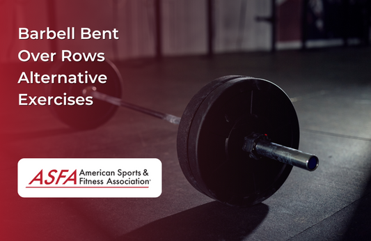 Barbell on a gym floor