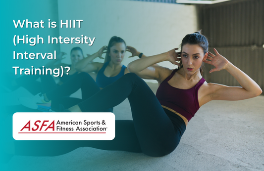 Group of women performing bicycle crunches.