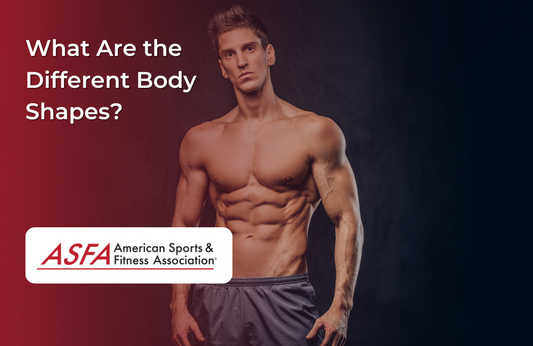 A man with a muscular physique showing off his body, illustrating different body shapes.