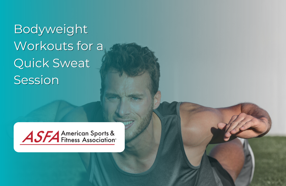 Bodyweight Workouts for a Quick Sweat Session