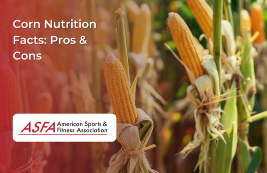 Ripe corn cobs still on the stalk, with golden kernels and green husks in a sunlit field.