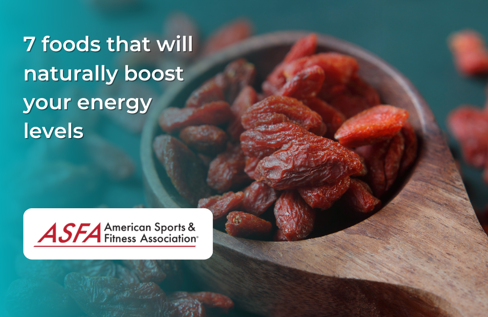 7 foods that will naturally boost your energy levels
